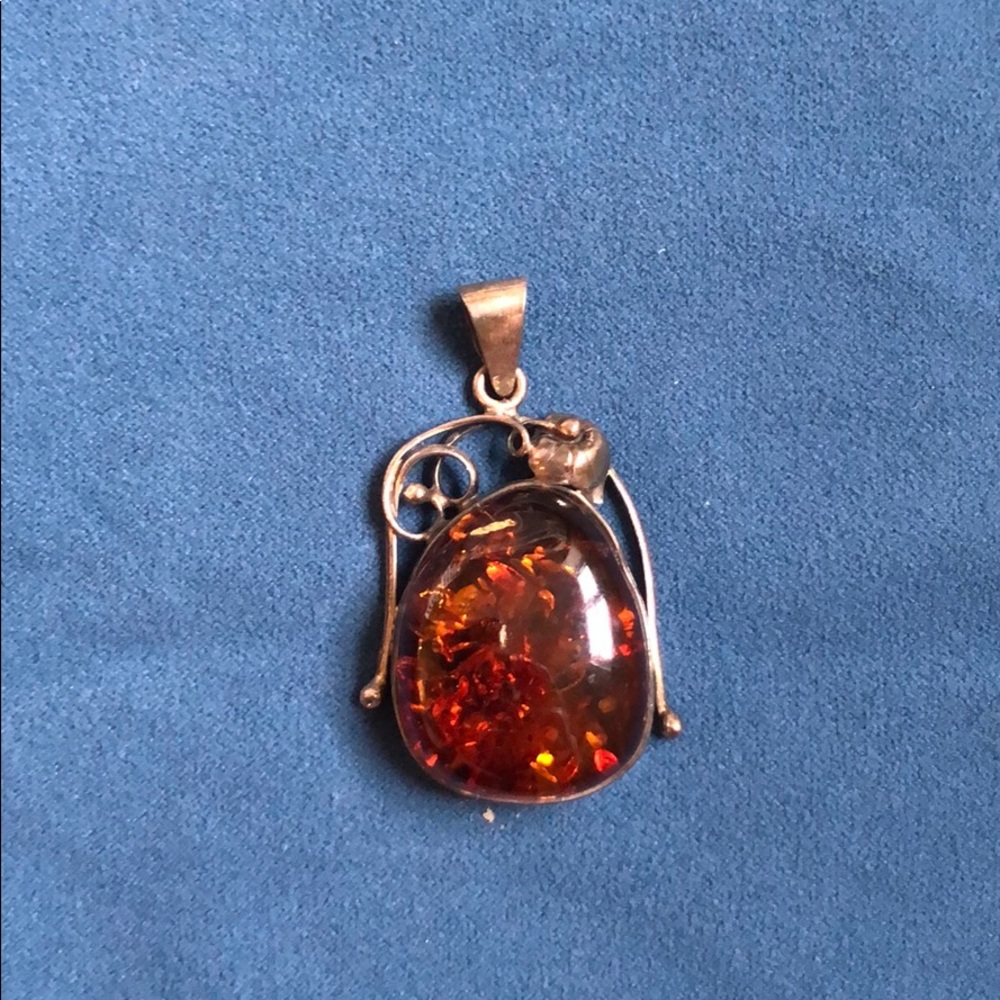 Vintage Amber pendant